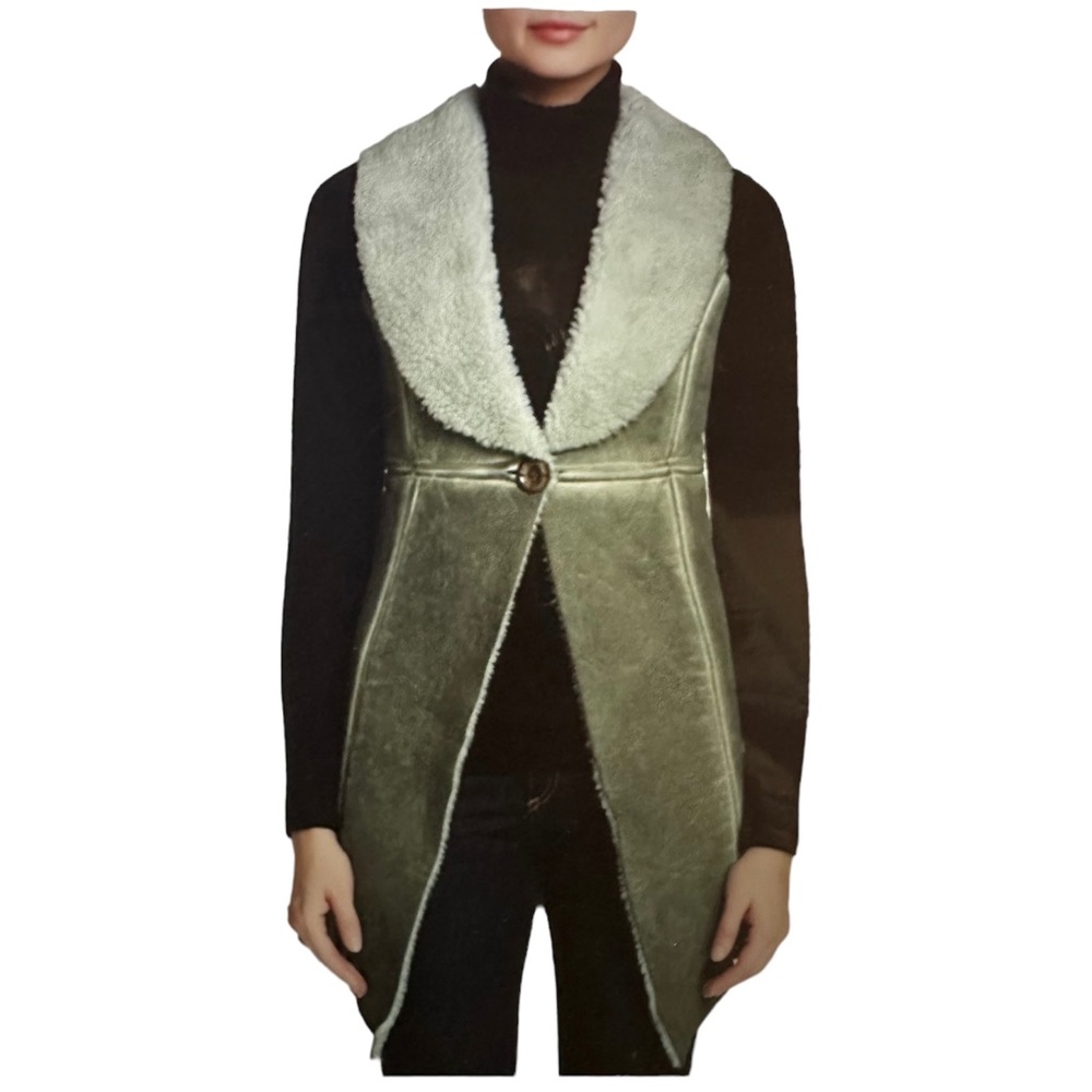 Luma Italy Faux Fur Vest Jacket